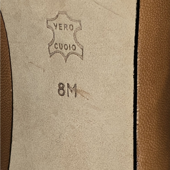 Antonio Melani Stiletto Peep Toe Booties in Tan - Ladies Size 8M - Picture 9 of 9